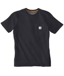 Carhartt Workwear T-Shirt Force© Cotton, Carbon Heather L male
