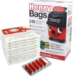 Avern Genuine Henry Hoover Bags Hepa-Flo Numatic NRV Henry Turbo Hetty Vacuum Cl