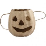 Creativ Pappfigur Halloween - Pumpa med upphängning 8,5x9 cm