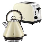 Russell Hobbs Traditional Cream Kettle and Toaster Set