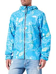 THE NORTH FACE Higher Run Super Sonic Blue Valley Floor Print XL