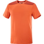 Salomon Outline Short Sleeve Shirt Homme Orange