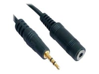 Nano Cable - Rallonge de câble audio - mini-phone stereo 3.5 mm femelle pour mini-phone stereo 3.5 mm mâle - 3 m