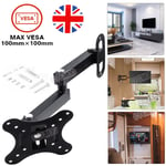 TV Wall Mount Bracket Tilt Swivel 14"-26" Inch Monitor LCD LED Motorhome Caravan