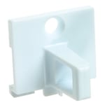 Door Lock Plastic Catch Hook for Hotpoint Tumble Dryers (White)