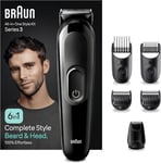 Braun All-in-1 Series 3 Male Grooming Kit Precision Beard Trimmer & Hair Clipper
