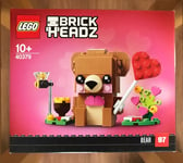 LEGO 40379 Brick Headz Valentine's Bear no 97 150 pcs~NEW lego sealed~