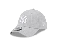 New Era New York Yankees MLB Heather Wool Gray 39Thirty Cap - M - L