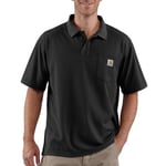 Carhartt Contractor's pikétröja Herr Black XS