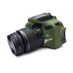 Canon EOS 600D/650D/700D Mjukt silikon skydd - Grön