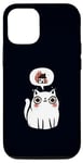 Coque pour iPhone 12/12 Pro Plan To Destroy Funny Cat Meme Humour sarcastique