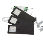 Loevschall Stella påbygningsspot 3-kit, MultiWhite, 4W LED, sort