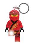 Lego Ninjago Legacy Kai Key Chain W/Led Light Red Accessories Bags Bag Tags Röd Euromic