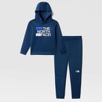 The North Face Kids' Dropped Shoulder Two-Piece Set SHADY BLUE (854K HDC)