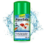 Tetra Pond AquaSafe – Conditionneur d’Eau pour Bassin - Adapte l'eau du robinet à la vie des poissons – Enrichi l’eau d'ingrédients importants et établit les bases d'une vie saine – 250 ml