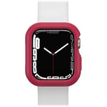 OtterBox All Day Watch Bumper for Apple Watch Series 9/8/7 - 41mm, Shockproof, Drop proof, Sleek Protective Case for Apple Watch, Guards Display and Edges, Red