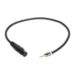 JORINDO XLR Hona till 3,5 mm 1/8 tum Hane Mikrofonkabel Balanserad Signal Sammankopplingssladd JD6025‑0,5 m / 1,6 fot