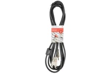 Chord 3M 3.5mm Mini Jack Laptop iPad iPhone Connection Cable to 2 x Phono RCA DJ