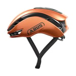 ABUS GameChanger 2.0 Racing Bicycle Helmet - High-performance Aero Road Bike Helmet with Optimised Aerodynamics and Ventilation for Men and Women - Size L, Orange