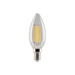 e3light - e3 LED Proxima B35 Clear 4W E14 - Hehkulamput