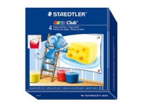 STAEDTLER Noris Club 8801 - Fingerfärg - röd, blå, grön, gul - 100 ml (paket om 4)