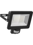 Goobay LED outdoor floodlight 50 W with motion sensor