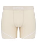 Skins DNAmic Mens Beige Neutral Compression Tights Shorts DB00010099002 - Size X-Large