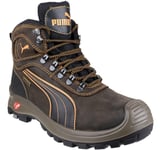 Puma Safety Sierra Nevada Mid 630220 Mens Mid S3 Hro Src Safety Boot Shoes Brown