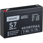 Supply S7 6V Batterie Décharge Lente 7Ah agm Solaire au plomb 151 x 34 x 94 mm - Accurat
