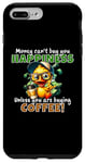 iPhone 7 Plus/8 Plus Coffee Lover, Money Can't Buy Happiness Funny Duck Case
