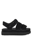 Ugg Goldenstar Strap Wedge Sandals - Black
