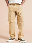Levi's XX Straight Leg Cargo Trousers - Light Brown, Light Brown, Size 34, Inside Leg Regular, Men
