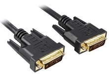 Premium Cord Câble de Connexion DVI-D Dual Link DVI (24 + 1) mm 1 m