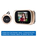 2.8 Inch Digital Door Viewer Electronic Peephole DoorBell Camera Access Cont GHB