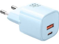 GaN 33W mains charger Mcdodo CH-0154 USB-C, USB-A (blue)