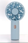 NOBRAND Mini fan portable handheld small fan USB charging Handheld (Color : Blue)