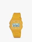 Casio F-91WC-9AEF Unisex Digital Resin Strap Watch, Yellow