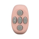 Smart Ring Controller Bluetooth 5.3 Trådlös Fjärrkontroll Sida Vändare för Tik Tok E-bok Rosa