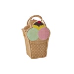 Rice - Raffia Bag with Ice Cream Theme Small