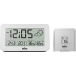 Braun Weather Station Alarm Clock BC13WP