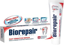 Biorepair Fast Sensitive Toothpaste, 75 ml  protect gums and freshen breath