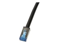 Logilink Professional - Patch-Kabel - Rj-45 (Hane) Till Rj-45 (Hane) - 3 M - Sftp - Cat 6A - Utomhus, Halogenfri - Svart