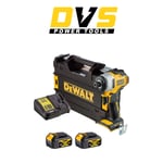 DeWalt DCF809M2 18V XR Brushless Impact Driver - 2x4.0Ah Batteries Charger Case