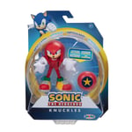 Sonic Figur med tillbehör Knuckles, 10,5 cm