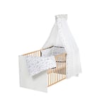 Schardt Komplett seng Klasse ic Gull Origami Svart 70 x 140 cm