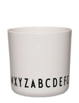 Kids Basic Eco Cup White Design Letters