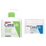 CeraVe Hydrating Cleanser with Moisturising Cream Bundle 