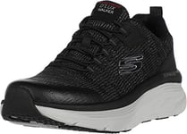 Skechers Men's 232045 Bkw walking shoes, black/white, 48.5 EU