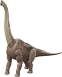 Mattel Jurassic World Dominion Dinosaur Toy, Brachiosaurus Action Figure 32 Inches Long with Posable Joints, Gift for Kids and Collectors, HFK04