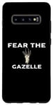 Coque pour Galaxy S10+ Tee-shirt Fear The GAZELLE GAZELLES